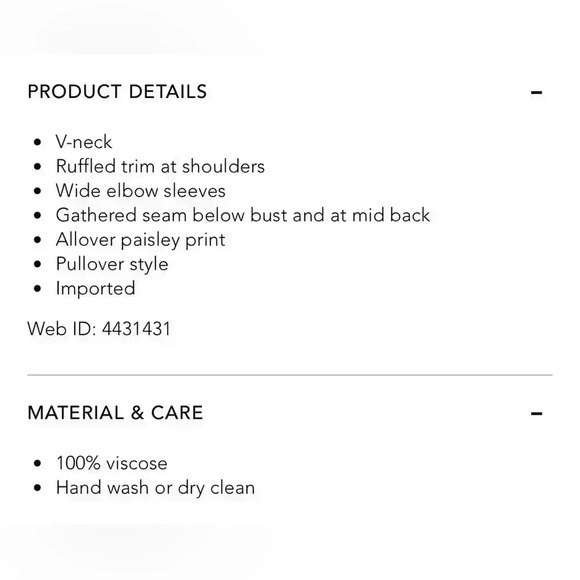 NWT ba&sh Multicolor Paisley Blouse - Picture 16 of 16